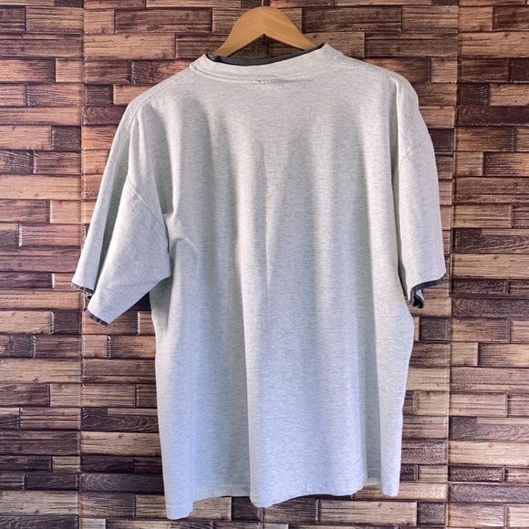 Vintage 90s Cat T Shirt I Don't Do Mouse Work Grey Unisex XL Signal - Picture 2 of 9